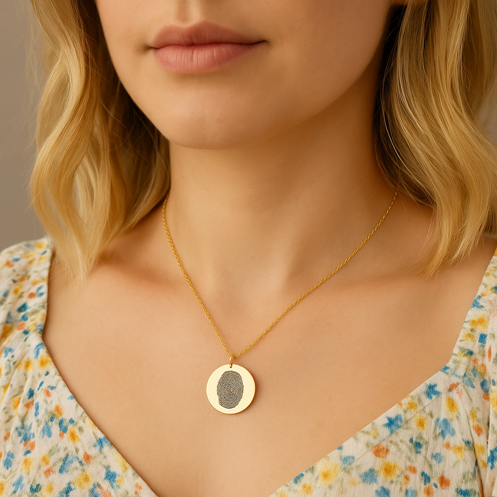 FINGERPRINT NECKLACE