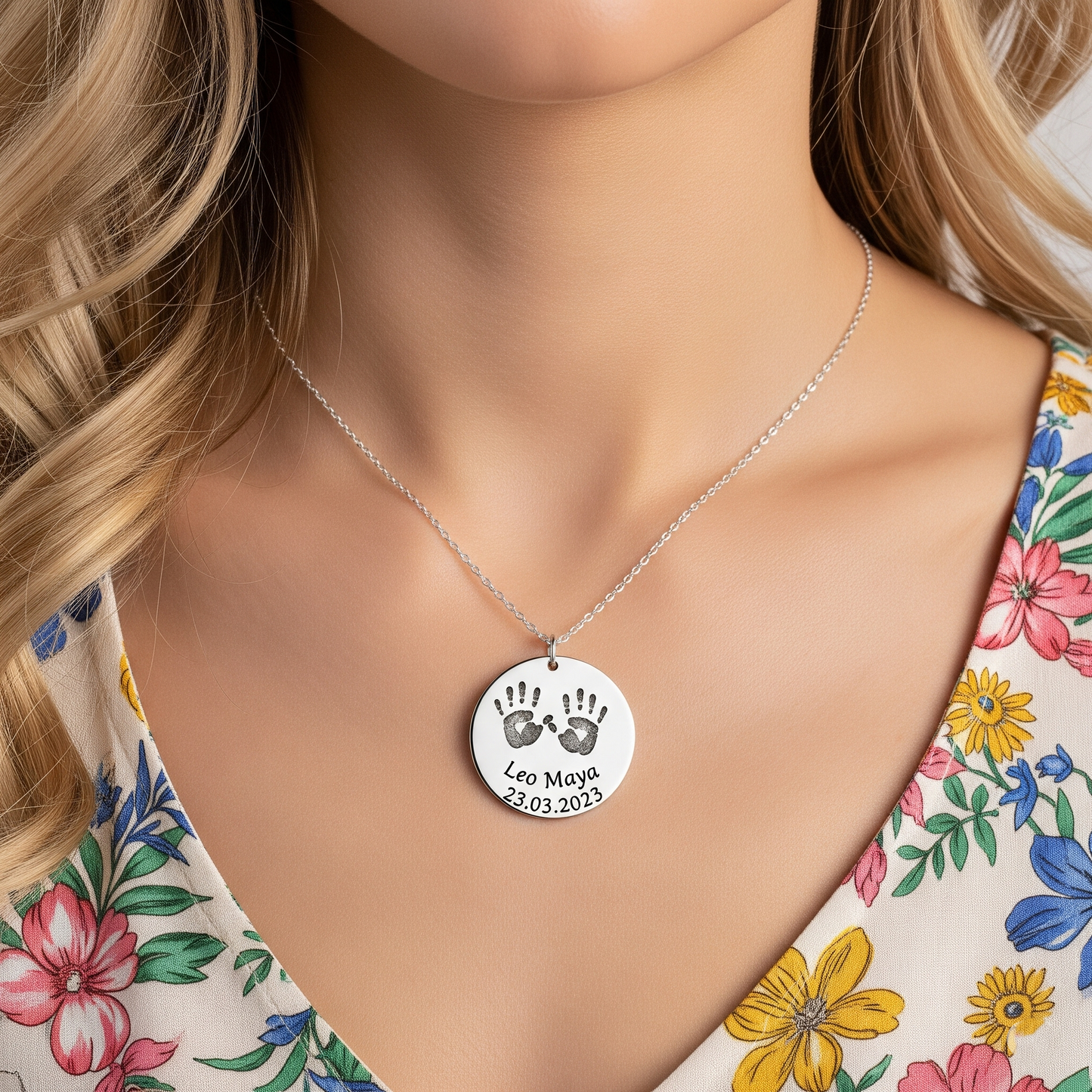 HANDPRINT NECKLACE