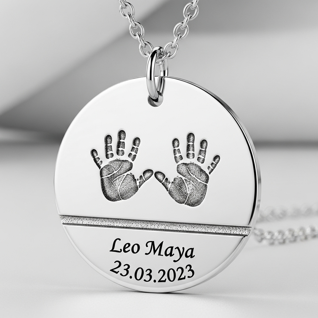 HANDPRINT NECKLACE