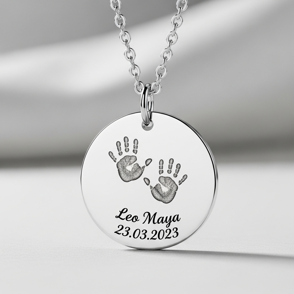 HANDPRINT NECKLACE