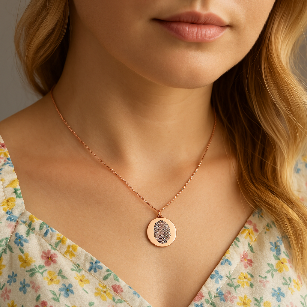 FINGERPRINT NECKLACE
