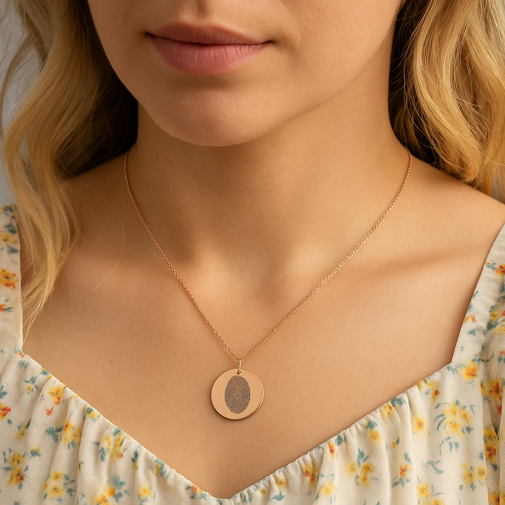 FINGERPRINT NECKLACE