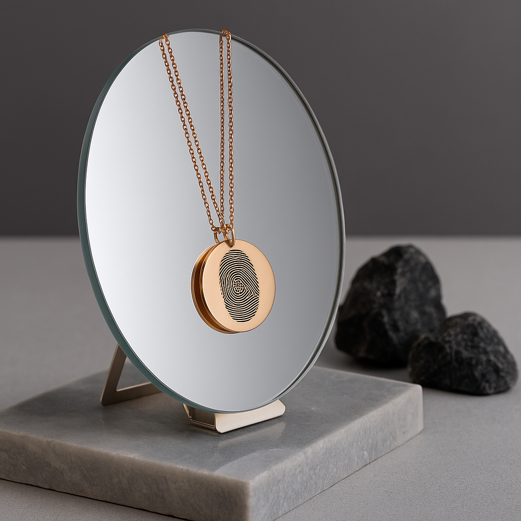 FINGERPRINT NECKLACE