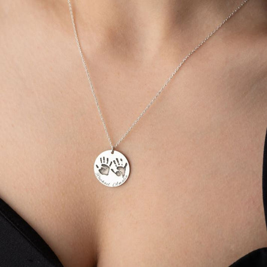 HANDPRINT NECKLACE