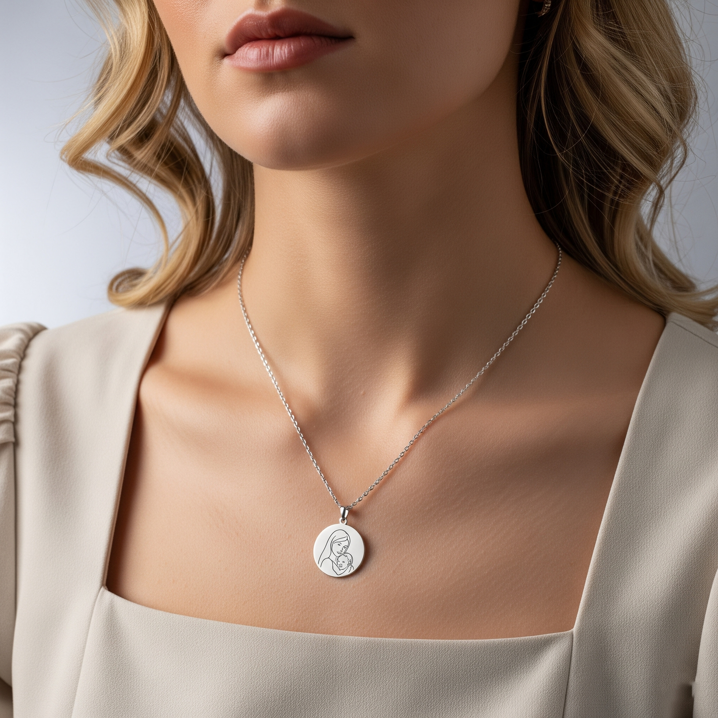 MOTHER & CHILD NECKLACE