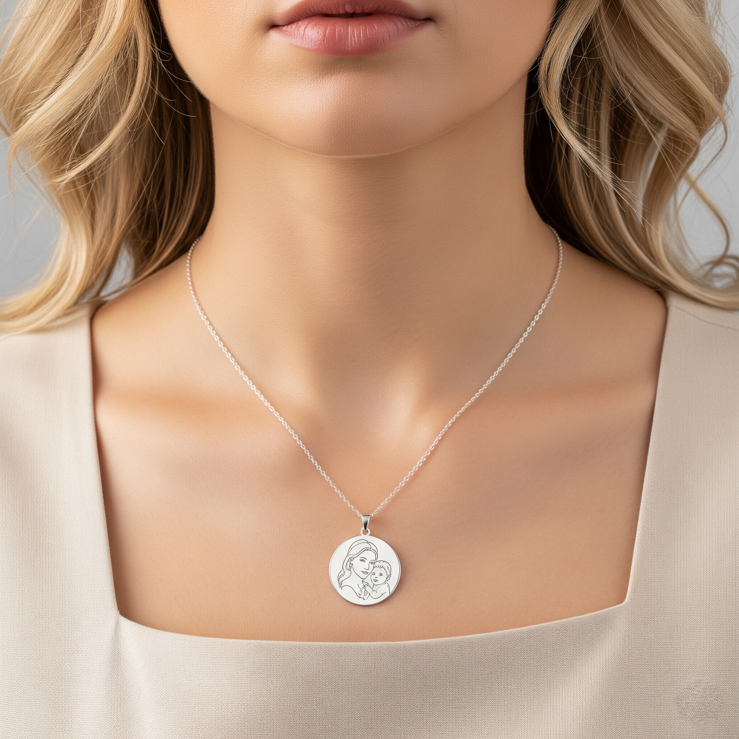 MOTHER & CHILD NECKLACE